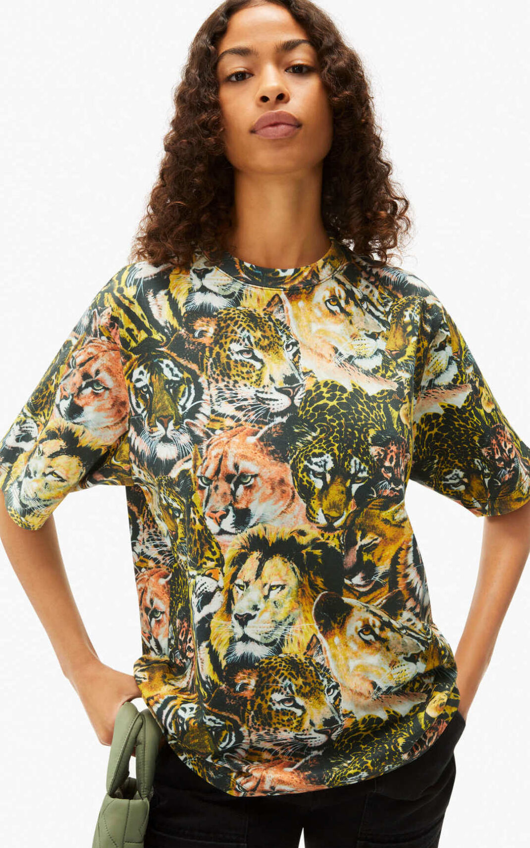 Kenzo Wildtigers oversize Majice Muške - Visebojne Visebojne - Hrvatska RBQZHX864